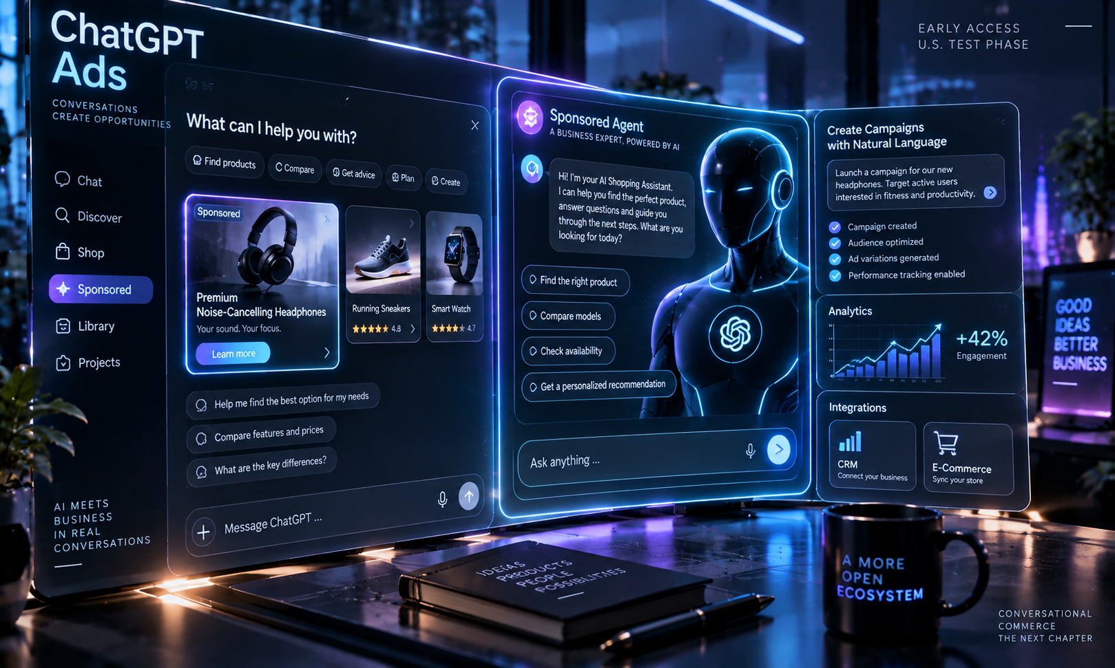 ChatGPT Ads werden zu KI-Verkäufern: OpenAI startet Sponsored Agents